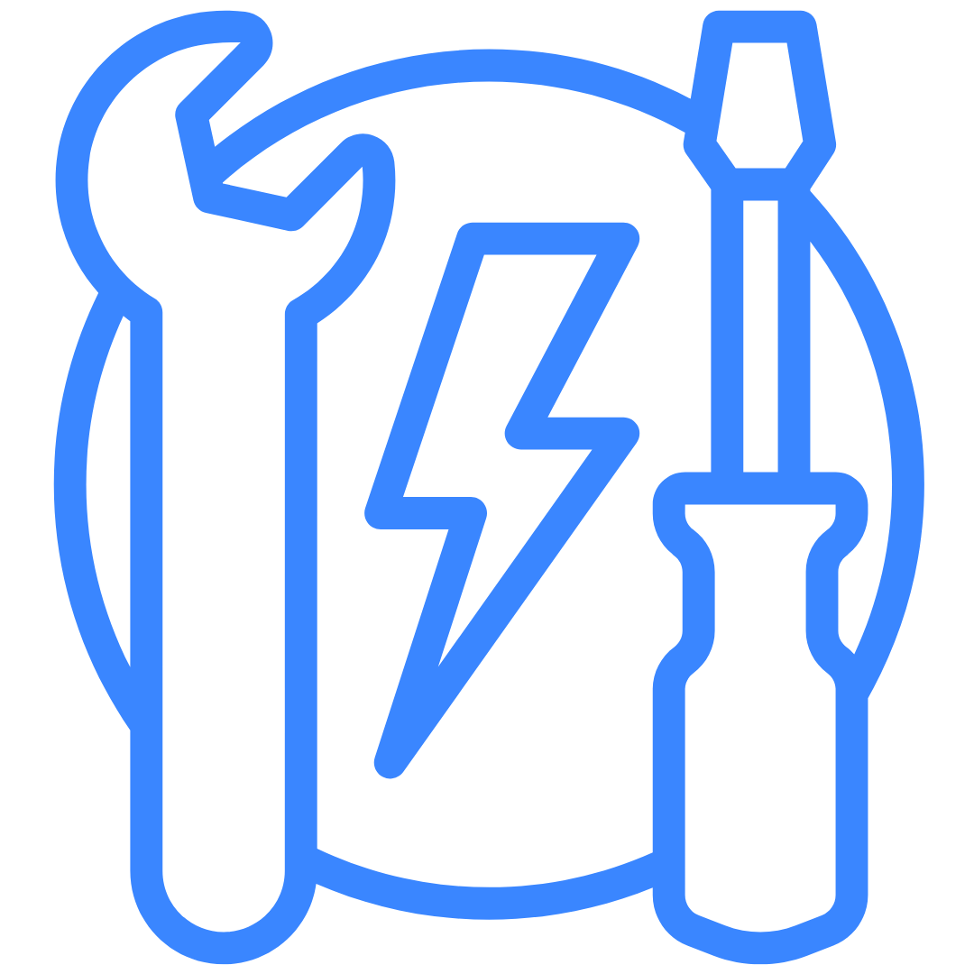 Electrician google ads digital marketing icon